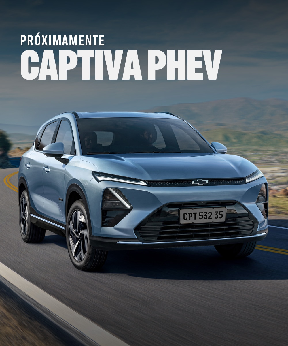Nueva Chevrolet Captiva PHEV SUV híbrida enchufable